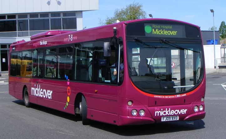 Trent Barton Volvo B7RLE Wright Mickleover 734